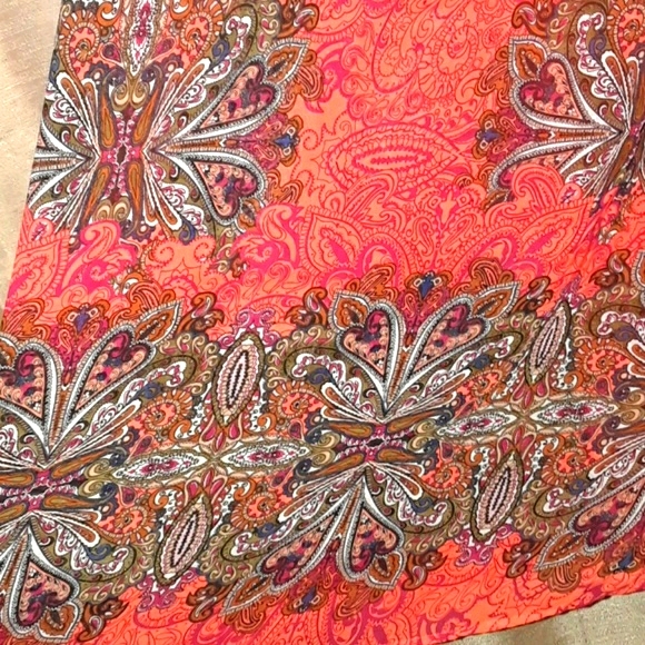 **Chiffon maxi rue21 dress Sz M - Picture 4 of 8